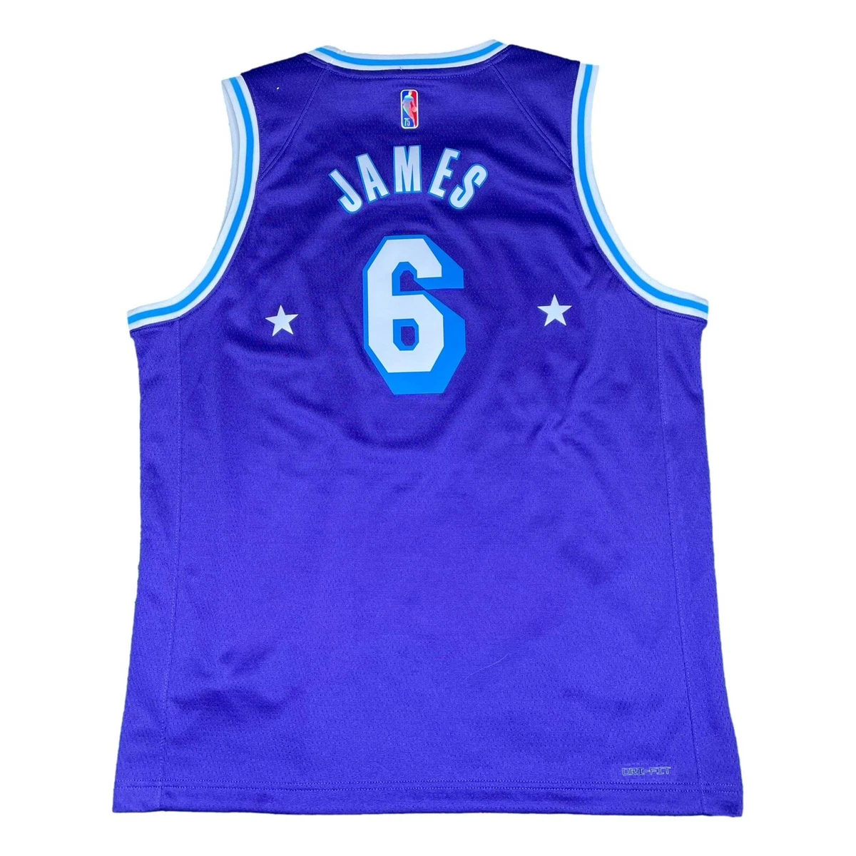 Nike Swingman Los Angeles Lakers LeBron James Jersey NWT Size X-Large