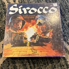 Sirocco Desert Raiders Battle Board Game TSR 1985 Complete 
