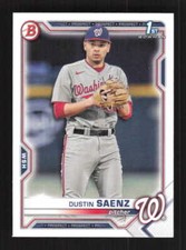 Dustin Saenz 2021 Bowman Draft Washington Nationals #BD-14