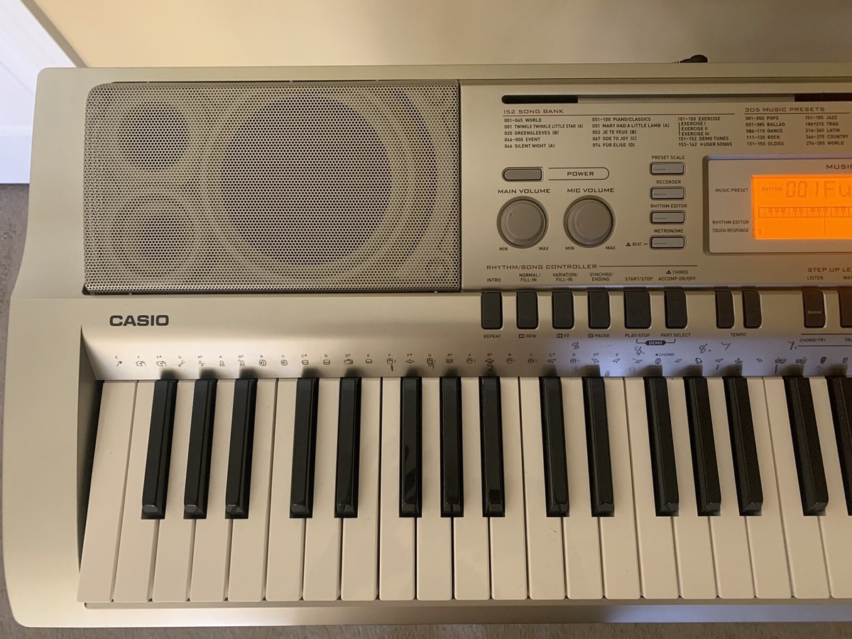 Casio WK-200 76-Key Electronic Keyboard w/Stand | eBay