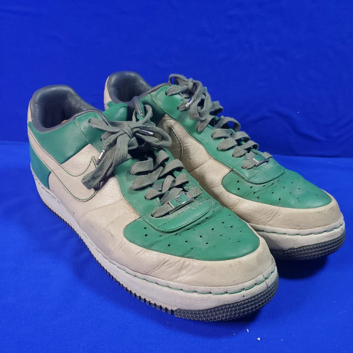 Nike air force hot sale 1 blue and green