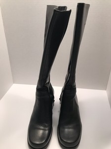 naturalizer black leather boots