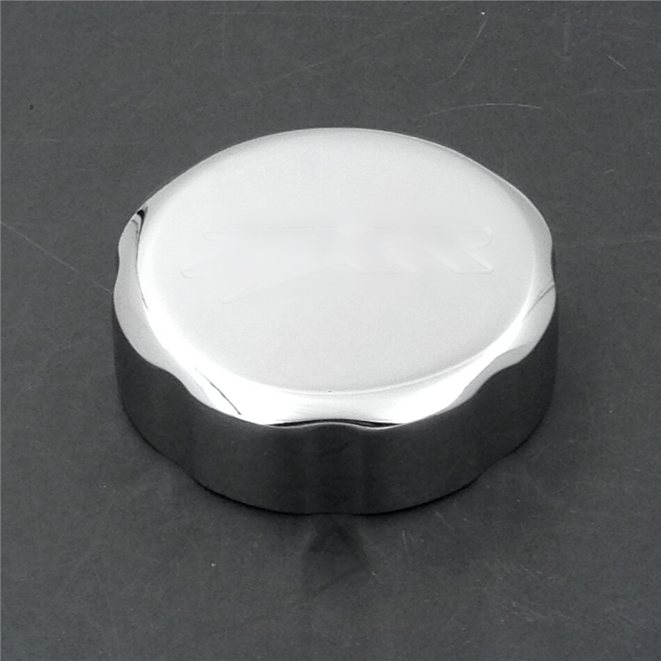 Chrome Brake Fluid Reservoir Cap Cover 