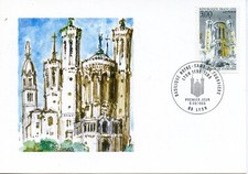 MAXIMAPHILIE / CARTE MAXIMUM PREMIER JOUR / LYON FOURVIERE 1996