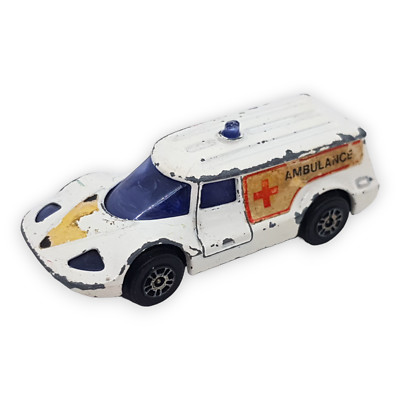 Corgi Healer Wheeler Ambulance Red Cross Modell Auto Great Britain Sammler PKW