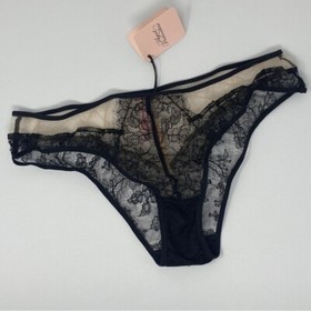 Agent Provocateur Fantazia Black Brief AP2 Small NWT $165