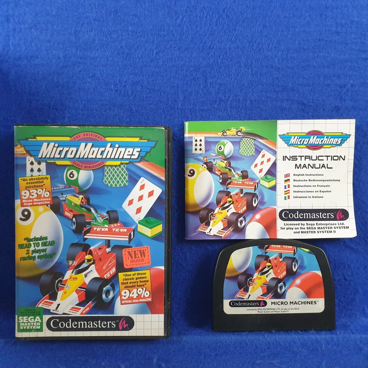Micro Machines SEGA Video Games for sale | eBay