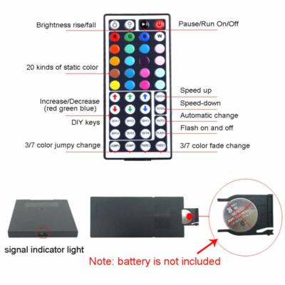 Adattatore Di Alimentazione A LED 12V 2A Con Controller WIFI A Striscia RGB Telecomando IR Alexa Google APP Compatibile Controllo Musicale Per Striscia LED - Foto 6