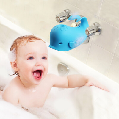Blue Baby Bath Spout Cover Faucet Protector Bathroom Bathtub