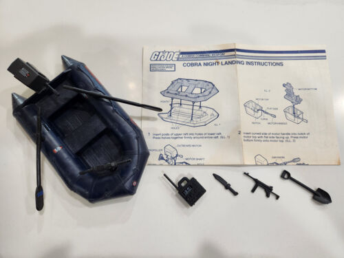 Hasbro G.I. Joe ARAH Vintage Vehicle - Cobra Night Landing w/ Blueprints