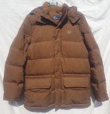 Fred Perry Down Arctic Coat, Size Medium