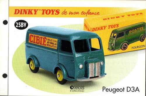 DINKY Toys Atlas Sheet Specification Without Certificate Choice - Picture 30 of 79