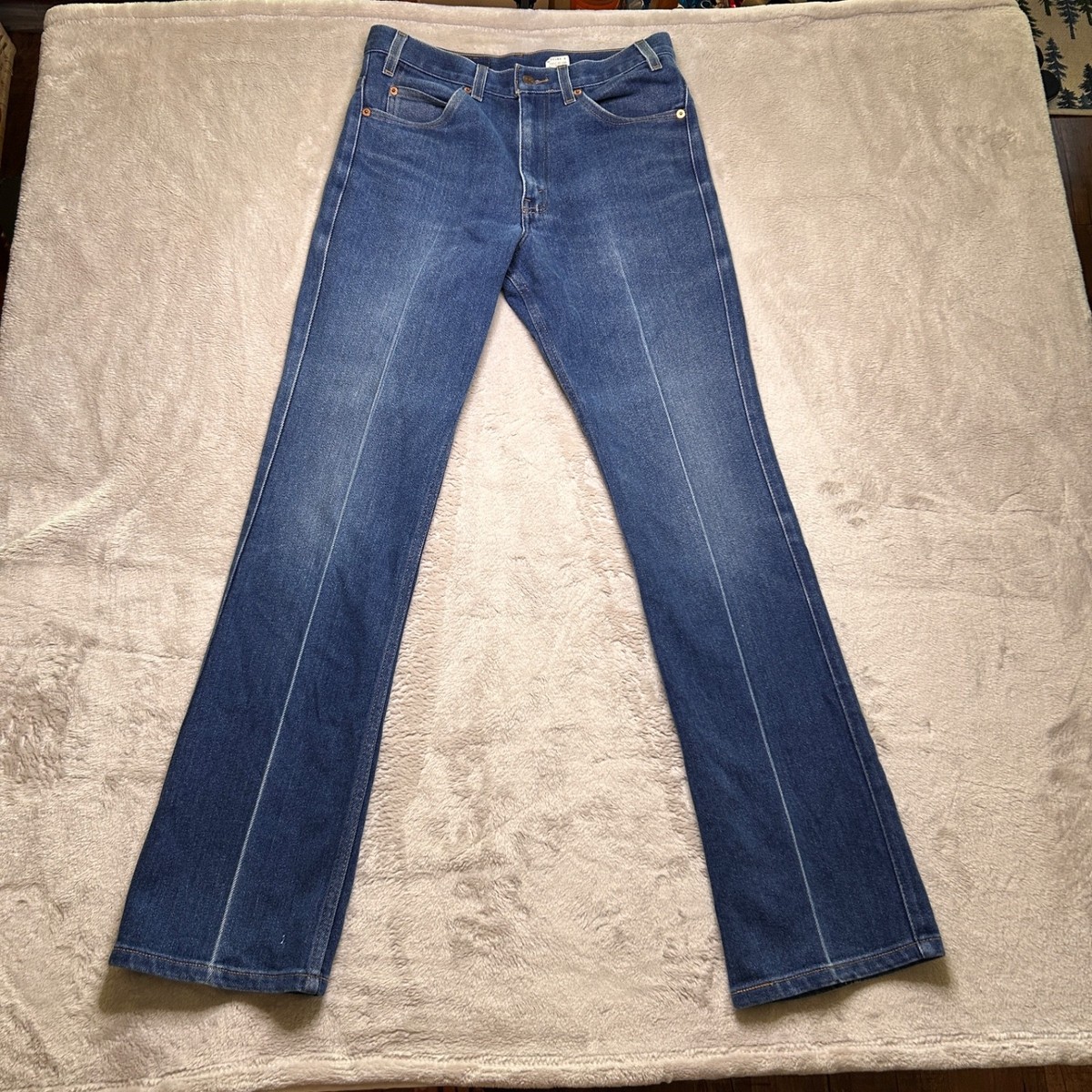 パンツ Levi's premium 517 black flare denim Y2K xs3x
