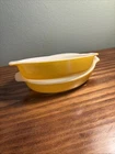 Vintage Pyrex Pixies Yellow Gold Au Gratin Dishes