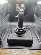 CH 568 Combat Flight Stick USB F-16 USB Gaming Joystick CH Products Used Clean
