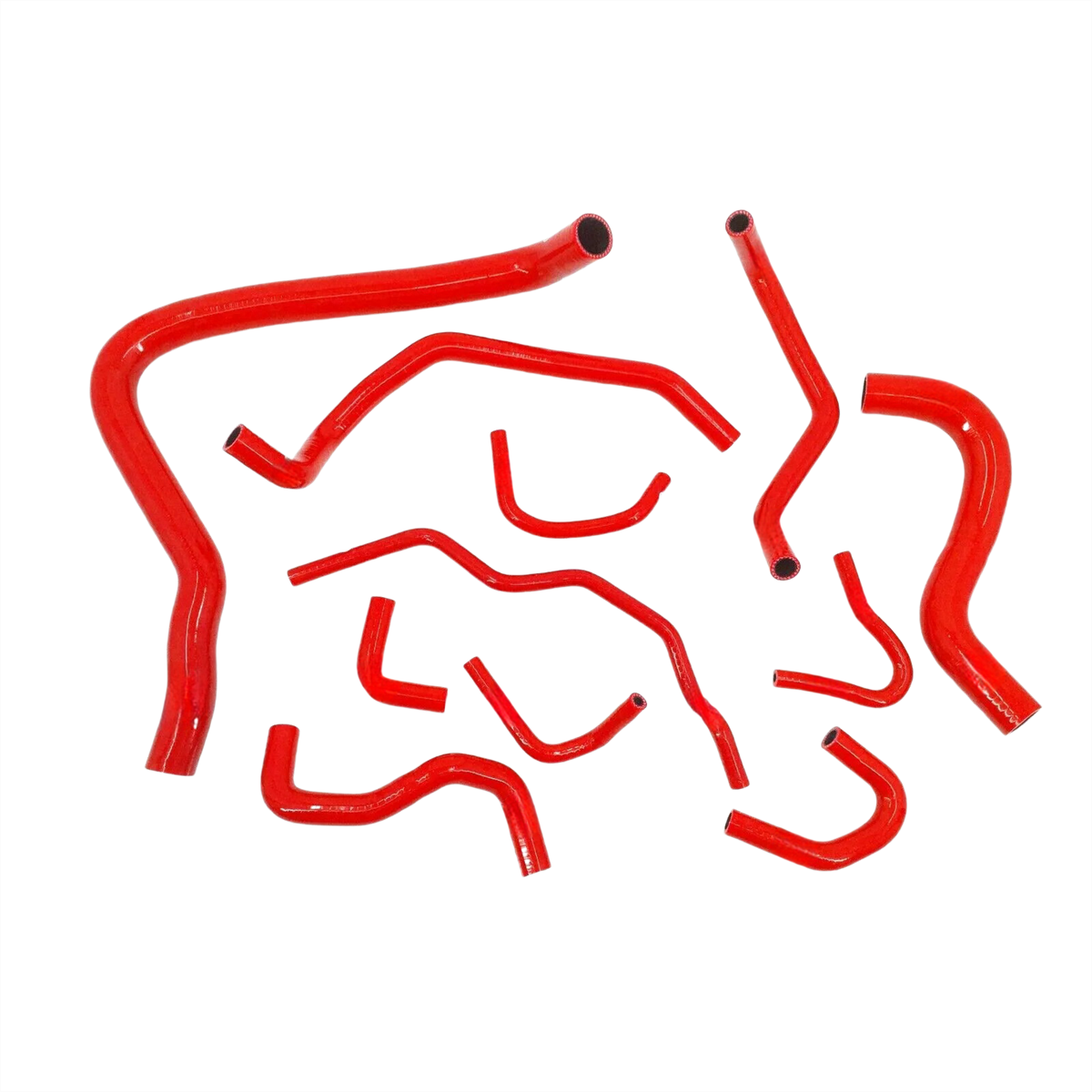 1990-1993 Honda Accord CB7 Red Silicone Radiator Hoses F22A F20A Engine