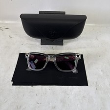   CUSTOM  Ray-Ban Meta Wayfarer Limited Edition SAPPHIRE Ruby Transitions Lenses