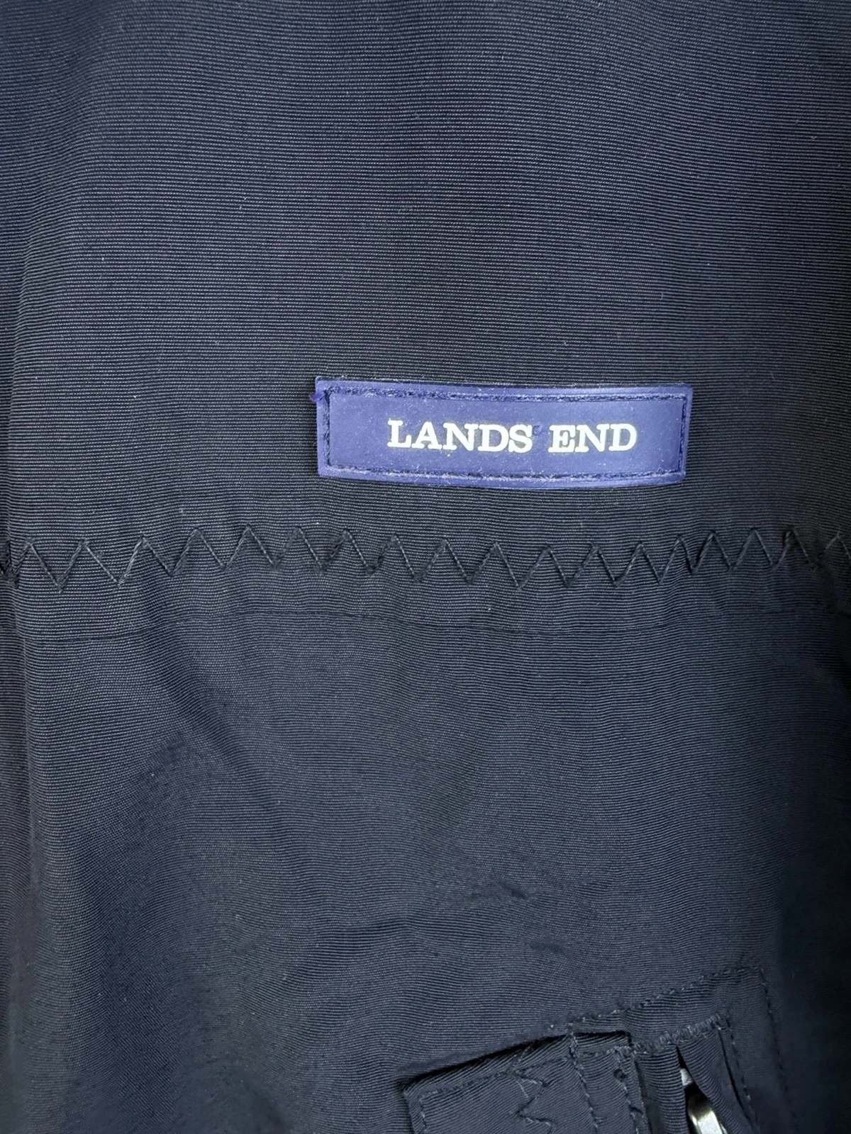 Lands End Squall Winter Parka Jacket Mens L 42-44 Waterproof Windproof Coat image 3