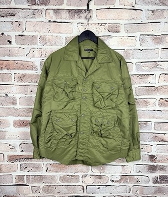 Engineered Garments Mens Multipocket Jacket Bomber Size Xs Green Color 