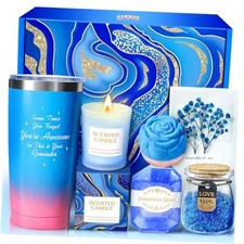 Valentines Day Gifts, Birthday Gift for Women Spa Baskets Set, Valentines Day