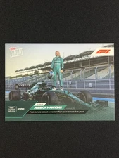 2023 Topps Now Formula 1 - Jessica Hawkins #53 First Female to test F1 Car