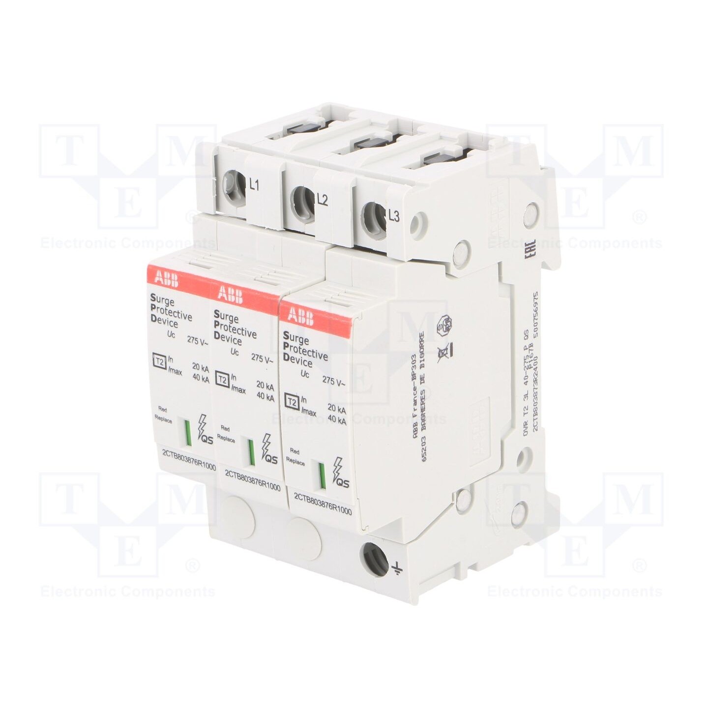 ABB OVR-T2-3L-40-275-P-QS Surge arrester
