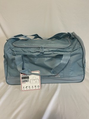 Reebok Duffel Bag Medium Teal Colored 11x20x10 Brand New