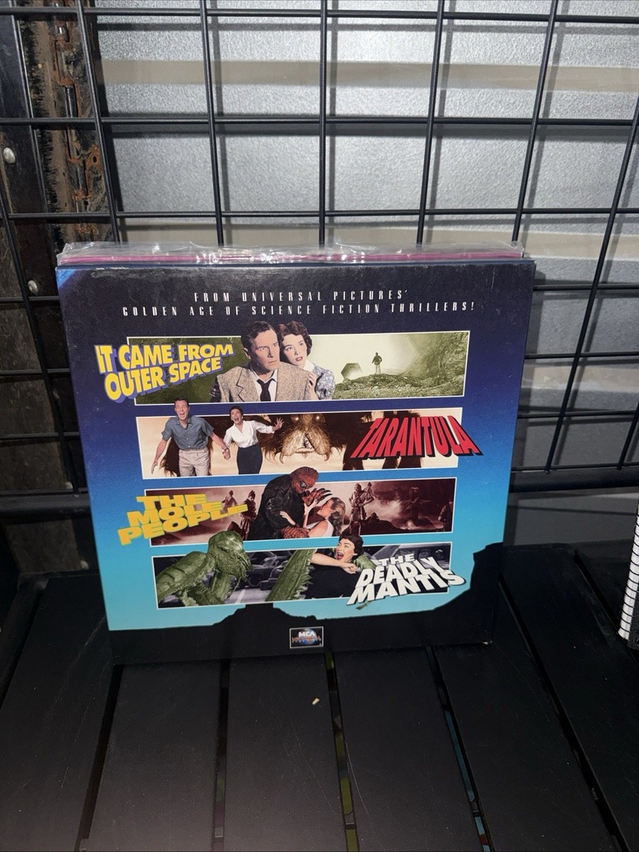 THE GOLDEN AGE OF SCIENCE FICTION THRILLERS 3-Laserdisc LD BOXED