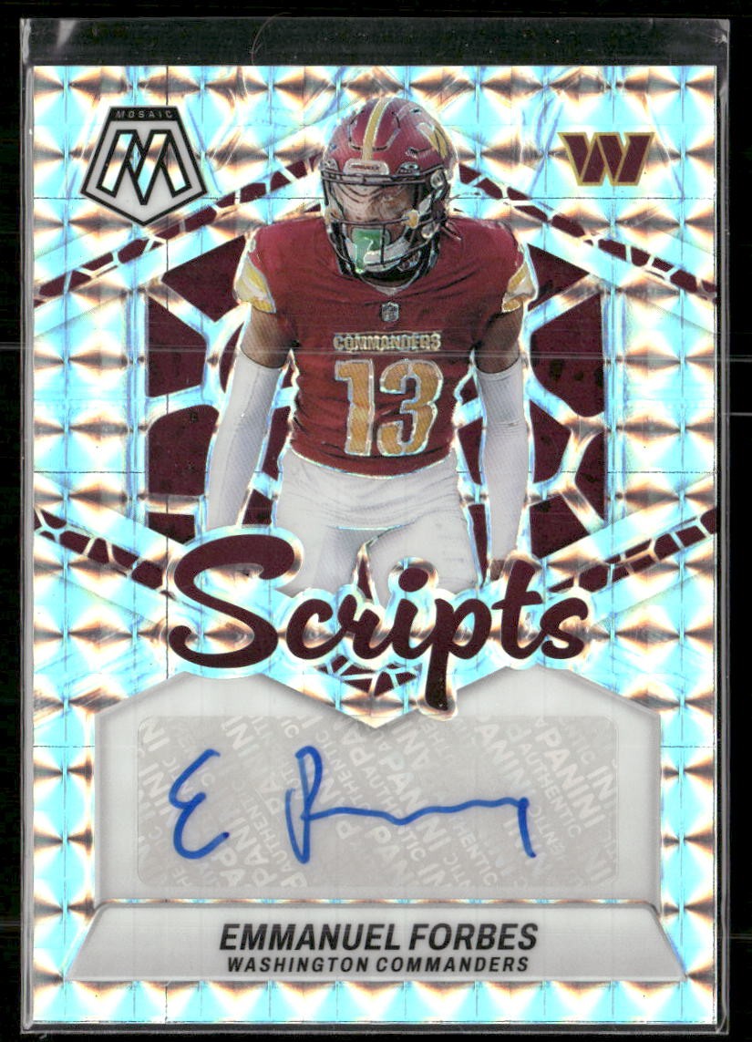 2024 Panini Mosaic #SC-EMF Emmanuel Forbes Scripts