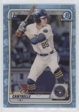 2020 Bowman Draft Chrome Sky Blue Refractor Hayden Cantrelle #BD-173 10fq