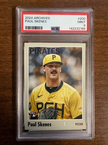 2024 Topps Archives Paul Skenes RC #200 PSA 9 MINT