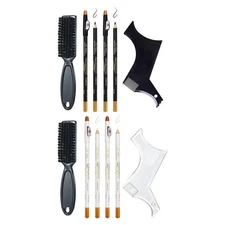Adjustable Men Beard Shaping Tool Trimming Shaper Template Comb Beard Lineup Set