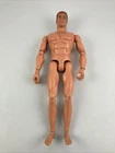 Vintage 1996 GI Joe Green Eyes Brown Hair 12in Action Figure No Clothes