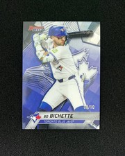 2025 Topps Bowman's Best Black #39 Bo Bichette 8/10 Toronto Blue Jays QI95