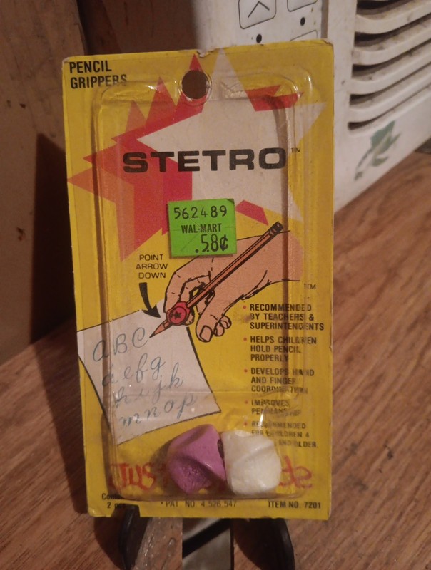 Vintage Stetro Pencil Grips For Kids Handwriting Writing Aid Grippers