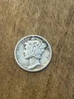 1936D Mercury Dime F