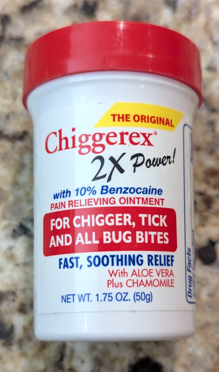 Chiggerex 2X Power for Chigger Tick Insect Bug Bites Ointment 1.75 oz exp:  03/28 | eBay