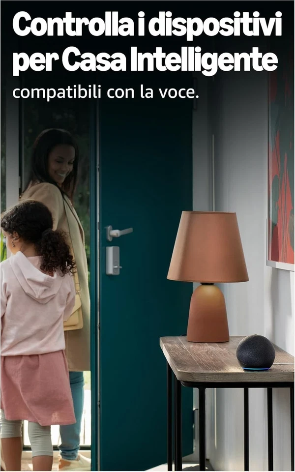 Echo Dot (Ultimo modello) Altoparlante intelligente Wi-Fi e Bluetooth, con Alexa - Immagine 4 di 4