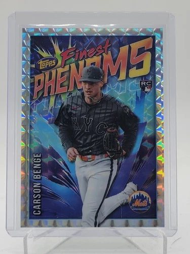 2026 Topps Finest Carson Benge Base (RAW)
