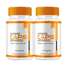 2-Pack VitaRise Caps, Vita Rise Advanced Male Performance Support - 120 Capsules
