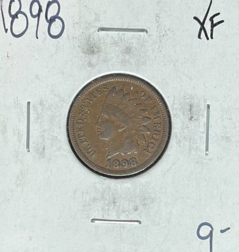 1898 INDIAN HEAD CENT ~ XF ~NICE COIN~