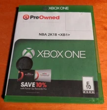 NBA 2K18 Microsoft Xbox One 2K Take-Two Interactive Software  Visual Concepts