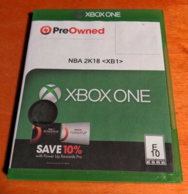 NBA 2K18 Microsoft Xbox One 2K Take-Two Interactive Software  Visual Concepts