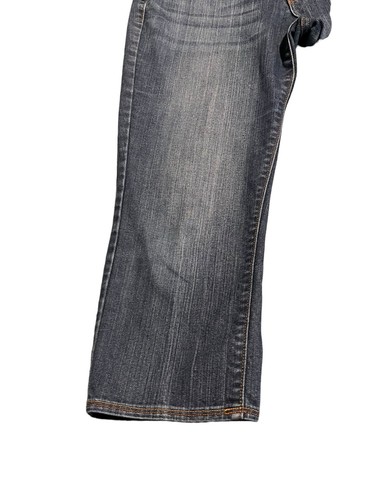 Old Navy Capri Jeans Womens Size 6 Cropped Medium Wash Denim Pants Straight - Picture 3 of 9