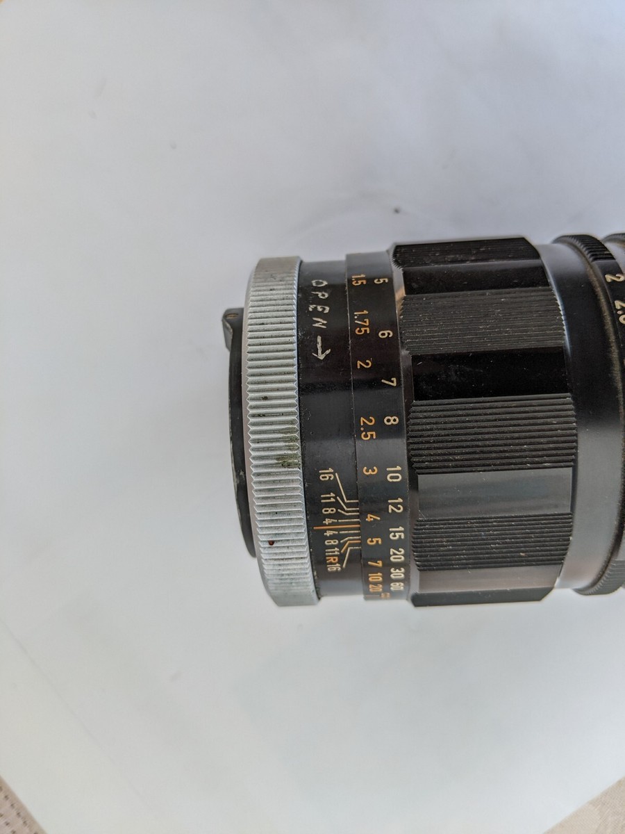 Canon Super-Canomatic Lens R 100Mm F2 N12549 | eBay