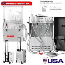Dental Turbine Delivery Unit System with Air Compressor Suction Triplex Syringe