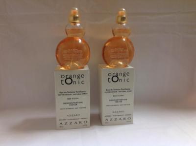 2 ORANGE TONIC by AZZARO perfume HUGE 3.4oz 100ml EXTREMELY RARE *FREE SHIPPING*
