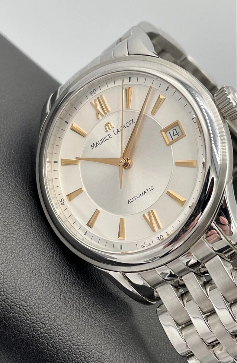 premie cent laser Maurice LaCroix Les Classiques Automatic 38mm Stainless Steel LC6027-SS002-111 | eBay premie cent laser Maurice LaCroix Les Classiques Automatic 38mm Stainless Steel LC6027-SS002-111 | eBay
