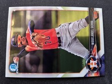 2018 Bowman Chrome Prospect BB Card # BCP53 Miguelangel Sierra - Houston Astros