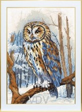 DIY Needlepoint Kit Wise owl Set for Home Decor  Gifting